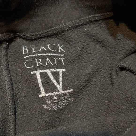 Blackcraft Black Graphic Vampire Bat Joggers XL - Picture 4 of 4